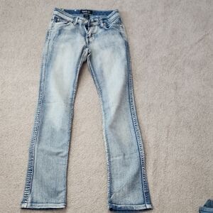 Suko Women's Light Blue Boot Cut Jeans